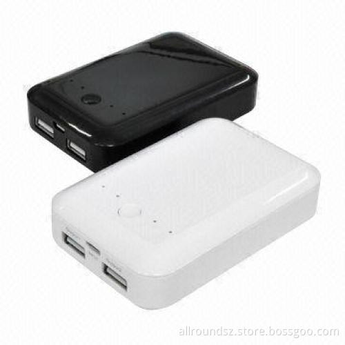 Power Banks with 3 Pieces Cells, 5.0V DC, 1,000mA Input